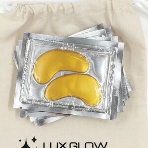 Lux Glow Gold Eye Masks Gift Bag (10 Pairs Per Bag)